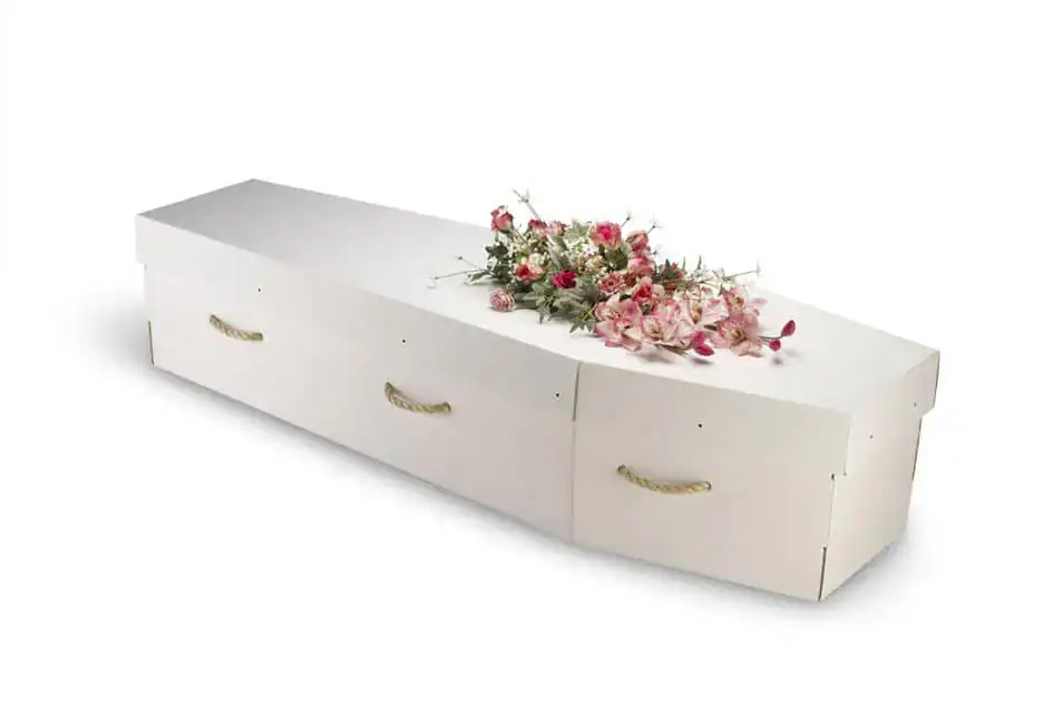 Bio burial container for natural burial in Canada